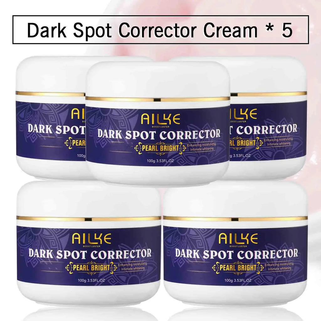 AILKE Glutathione 5-in-1 Women Skin Care Kit, With Body Lotion,  Serum, Dark Spot Removal Cream, Body Cream, Brightening Soap
