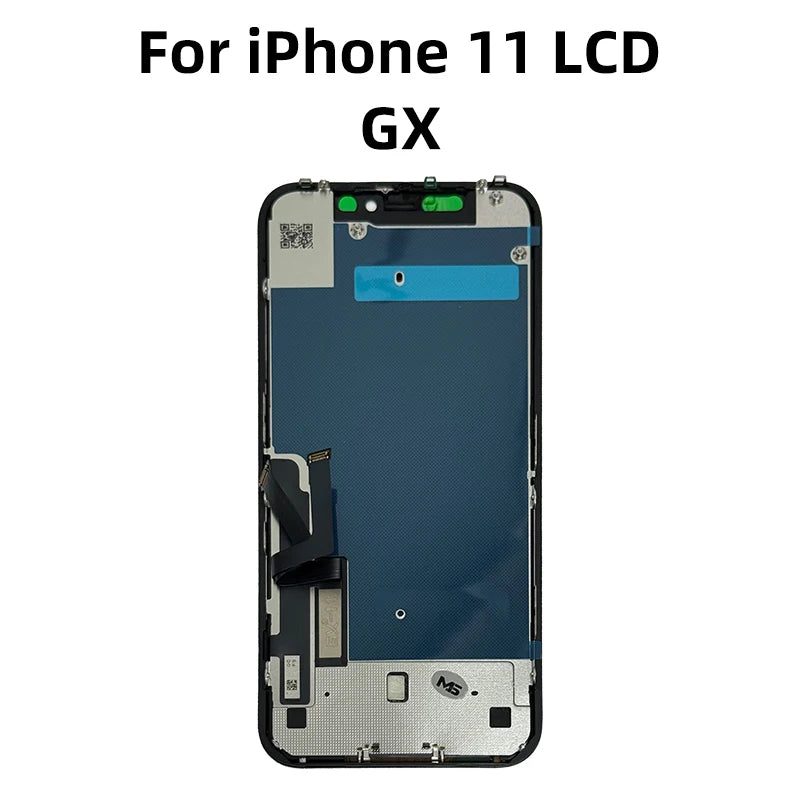 GX OLED For iPhone X XS XR XS Max LCD 11ProMax 13 ProMax 14ProMax 3D Touch Screen Digitizer 12 Mini 12 Pro Max Replacement Parts
