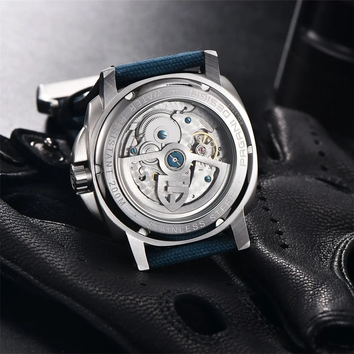PAGANI Design 2026 New Men Automatic Mechanical Watches Top Brand Luxury 200M Waterproof AR Sapphire Watch for Men