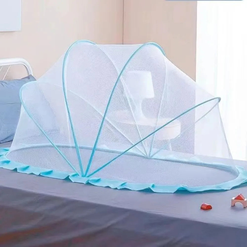 New Foldable Bed Mosquito Net Baby Accessories Undecided Baby Canopy Yurt Plastics Sunshade Mosquito Cover
