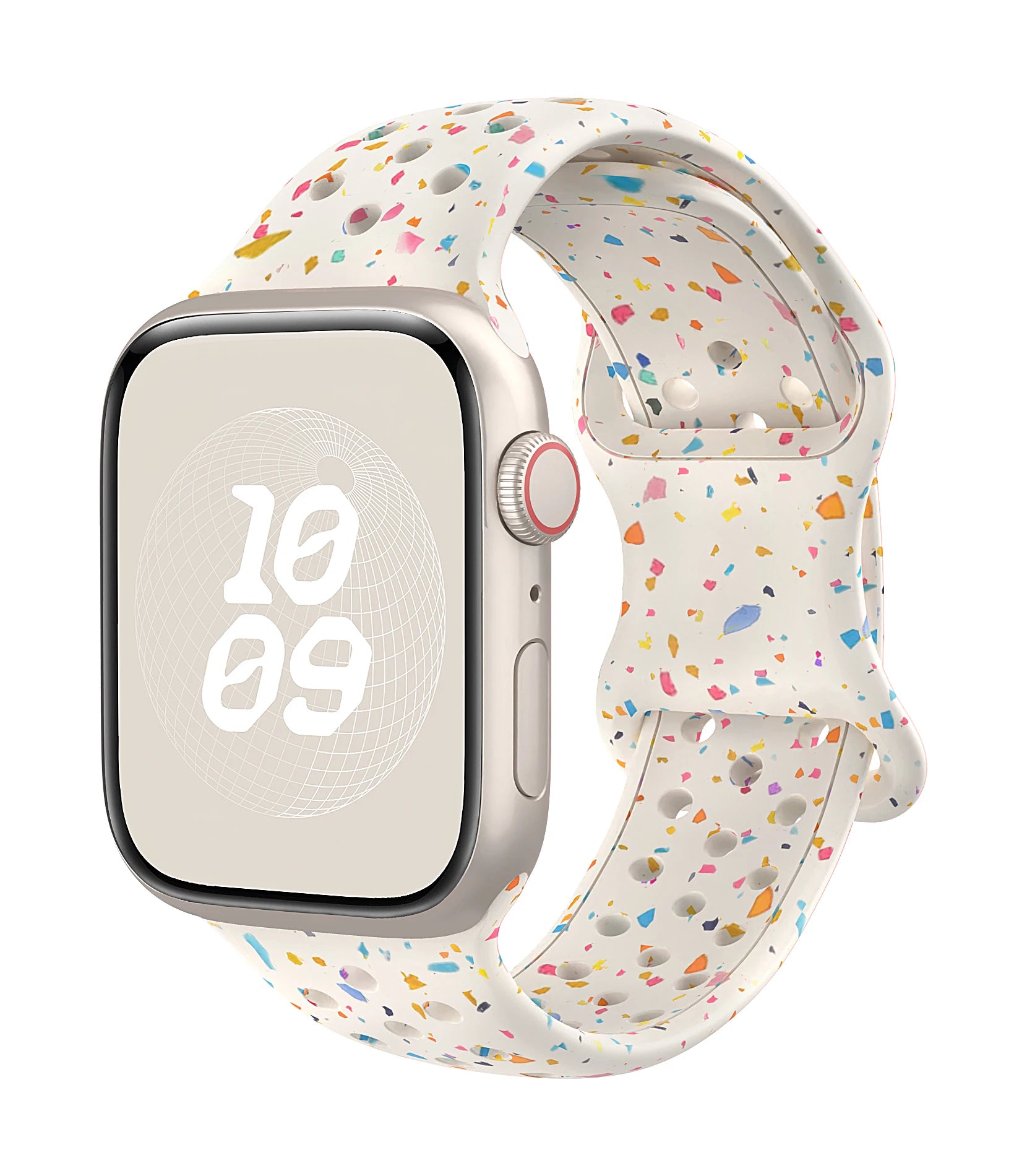 Silicone Strap for Apple watch band 40mm 41mm 45mm 44mm 46mm 49mm 42mm Breathable bracelet iwatch Series 11 10 9 8 SE 3 Ultra 2