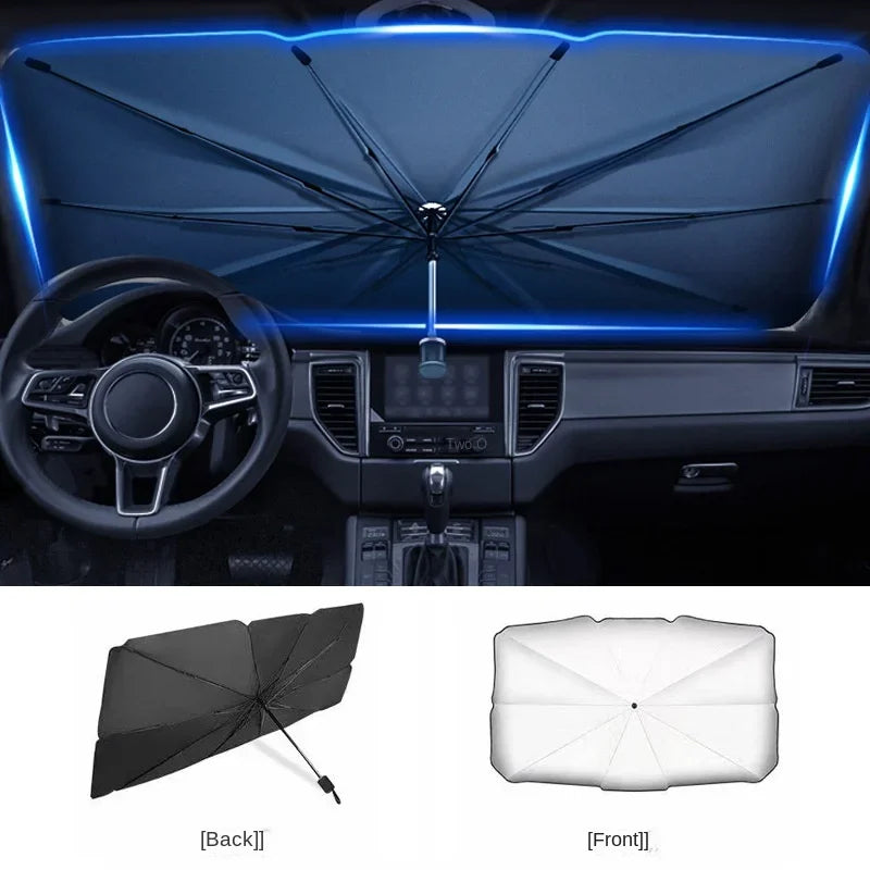 Car Sunshade Umbrella Car Sun Shade Protector Parasol Summer Sun Interior Windshield Protection Accessories For Auto Shading New