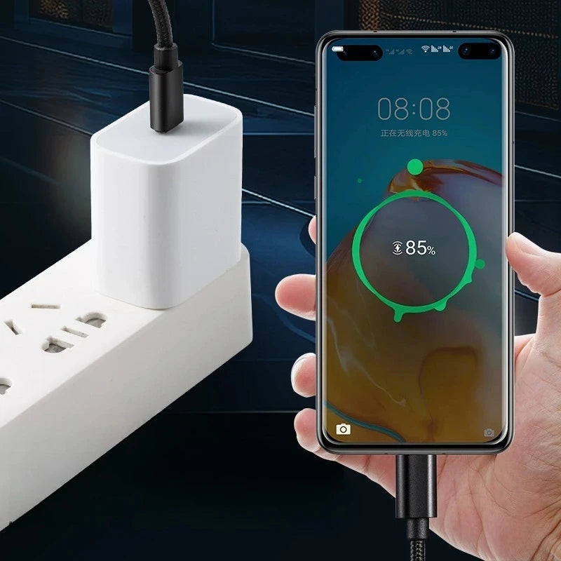 60W Quick Charger Type C To Type C 1M 2M 3M Cables PD Fast Charger Data Cable for iPhone 15 16 17 Pro Max Xiaomi Sunsung Huawei