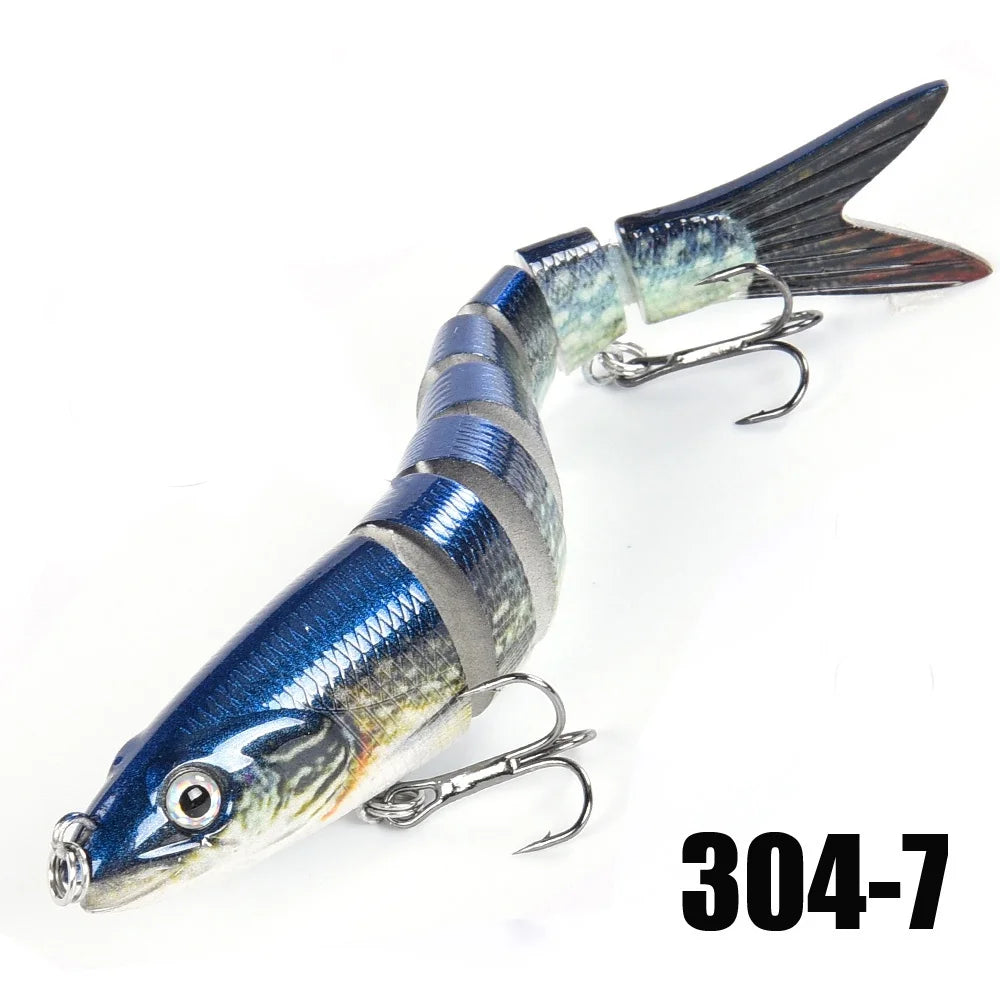 Fishing Lures Multi Jointed Swimbait Crank Bait Slow Sinking Bionic Artificial Bait Freshwater Saltwater Trout Bass Fishing Acce