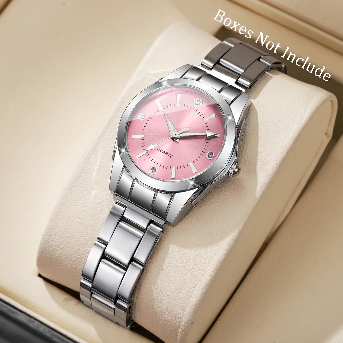 Fashion Rhinestone Women Watches Casual Quartz Wrist Watches For Ladies Clock Reloj Mujer（Without box）