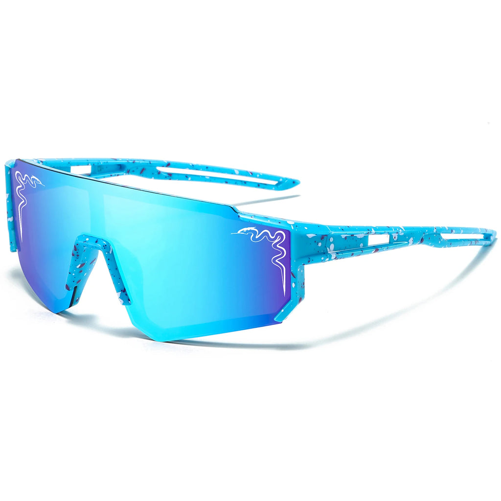 Kids Baseball Sunglasses Sport Cycling Glasses Age 1-8 Children Outdoor Mtb Bike Bicycle Goggles Boys Girls UV400 Eyewear