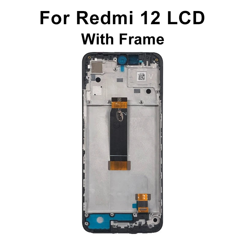 A- IPS For Xiaomi Redmi 12C 22120RN86G 12 LCD 14R 14C Display Touch Screen Digitizer Replace For Redmi 13C LCD 13 Display 15 15C