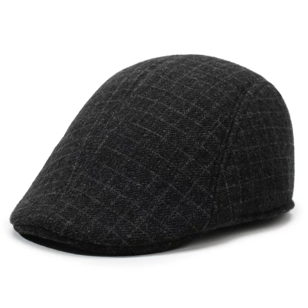 New Soft Men Berets Casual Anti-UV Newspaper Hat Dad Hat Men