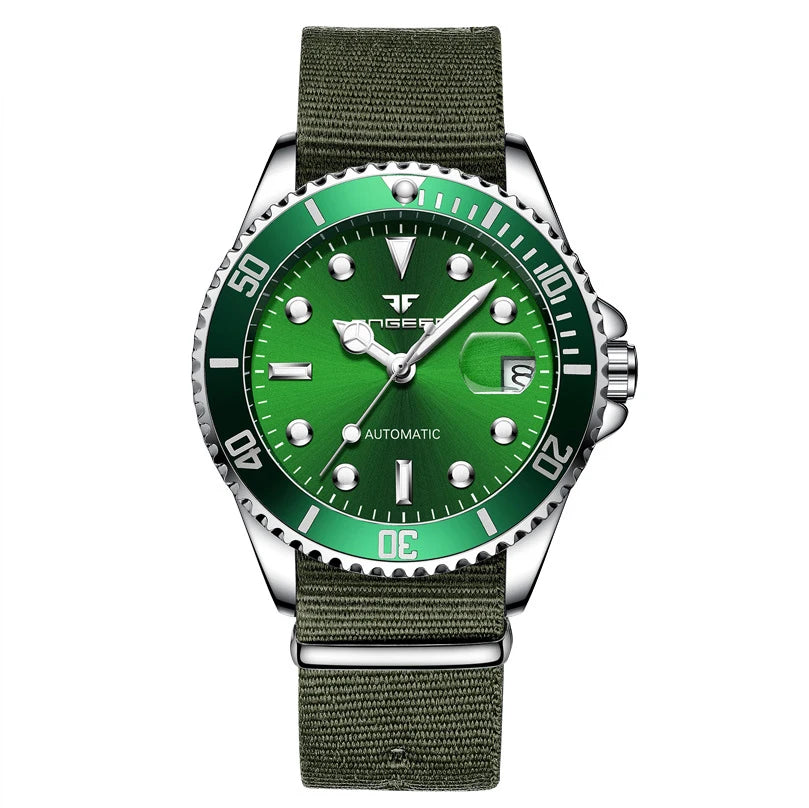 BINBOND Mechanical Wristwatches For Men Luxury Luminous Waterproof Automatic Tourbillon Men's Watch Skeleton Reloj Free Ship