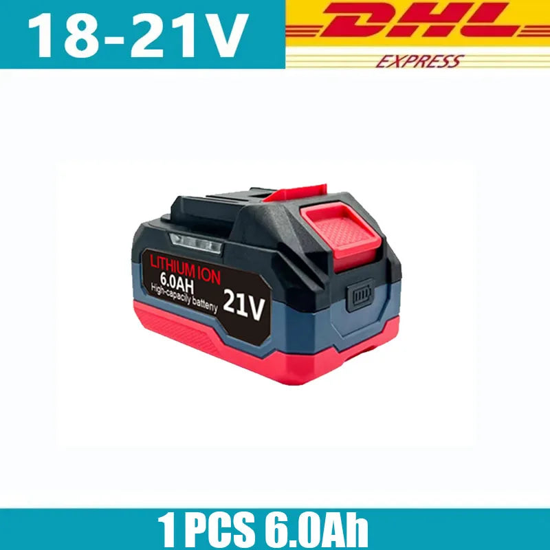 18V 21V 6.0 9.0 12.0Ah Rechargeable Lithium Battery For Makita 18v Power Tools Cordless Wrench Saw Drill Grinder Screwdriver .