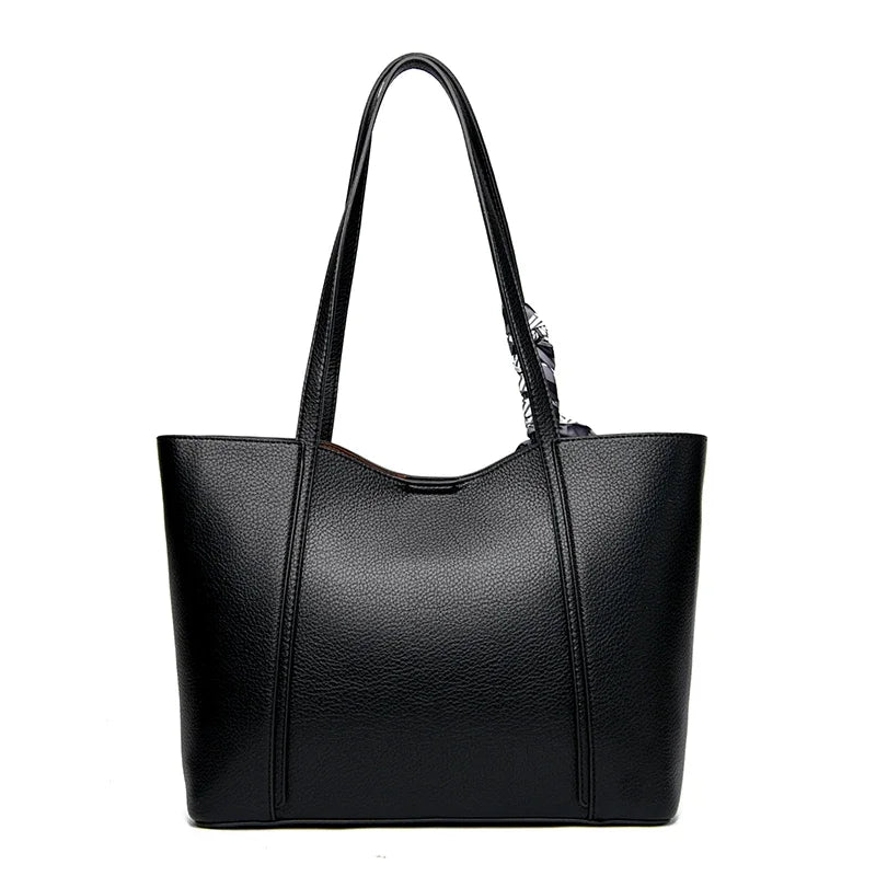 Genuine Brand Women Tote Bag High Quality Soft Leather Large Ladies Shoulder Crossbody Bag Luxury Female Shopping Handbag A Main