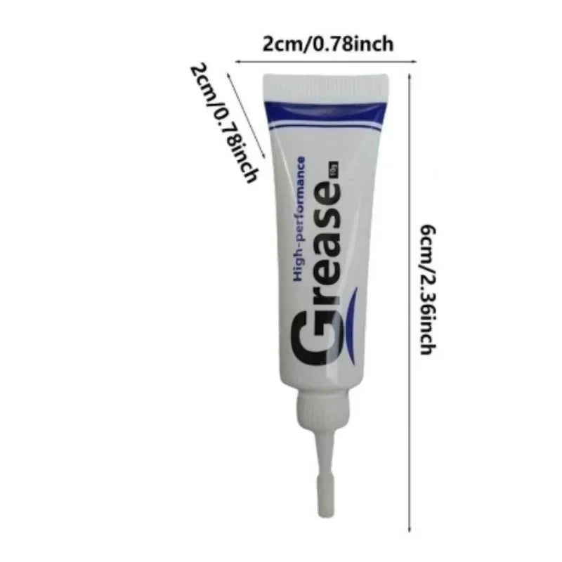 Waterproof White Lithium Based Lubricating Grease Seal Lubricant for Auto O-rings Rubber Metal Bearing Long Lasting Lubrication