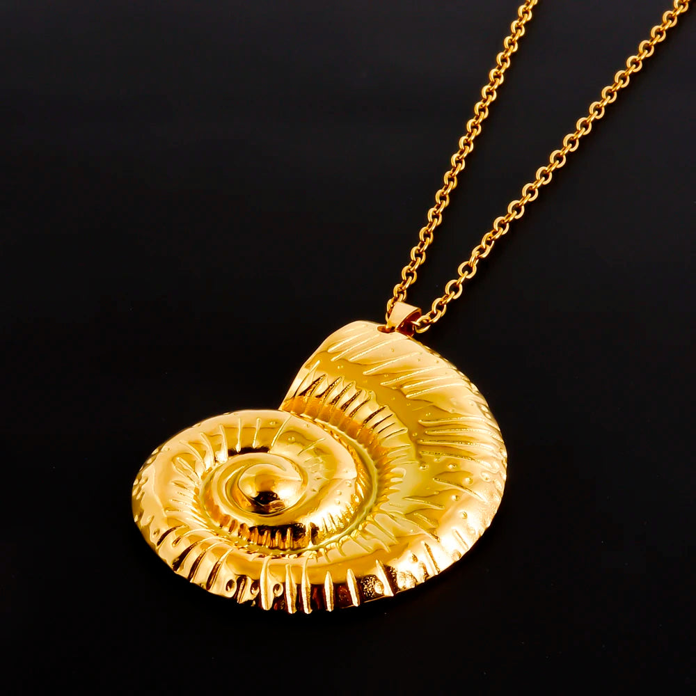 1Pc Stainless Steel Summer Sea Animal Aesthetic Women Grunge Necklaces Cute Ocean Hippocampus Seahorse Pendant Collares Jewelry