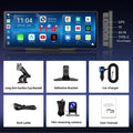 Imagebon 11.4" Android 13 Rearview Mirror Camera with Wireless CarPlay & Android Auto Google Play Store GPS Navigation AI Voice Smart Screen