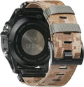 QuickFit 22mm 26mm Nylon Strap For Garmin Fenix 7 7X 6X Pro/Epix Pro Gen 2 51mm 47mm/Fenix6 5Plus 5XPlus Braided Watchband