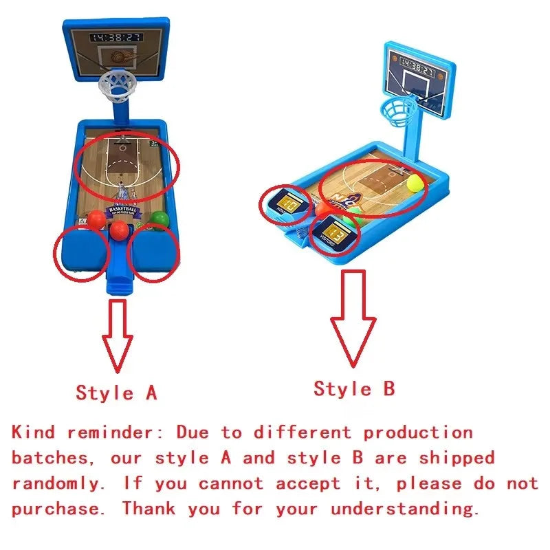 New Shooting Game Machine Mini Basketball Rack Shooting Machine Interaction Indoor Leisure Educational Adult Party Toy