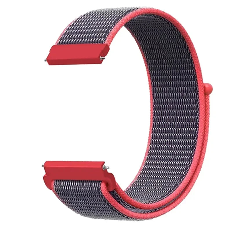 Nylon Loop For Garmin Forerunner 965 255 265 745 Bracelet For Garmin Vivoactive 6 5 4 3/Venu 2 3/Active/Chronos 22mm 20mm Strap