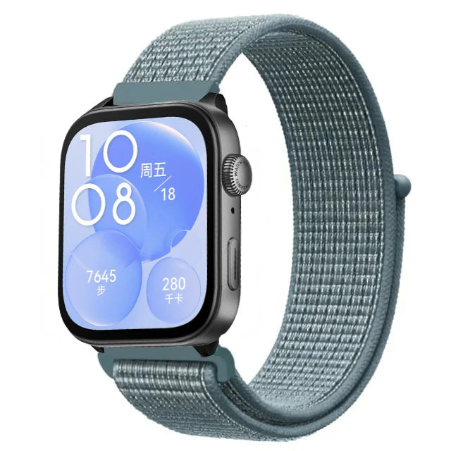 Nylon Loop Strap For Huawei Watch Fit 5/4/3 Sport Breathable Replacement Bracelet Wristband Huawei Watch Fit 4 5 Pro Accessories