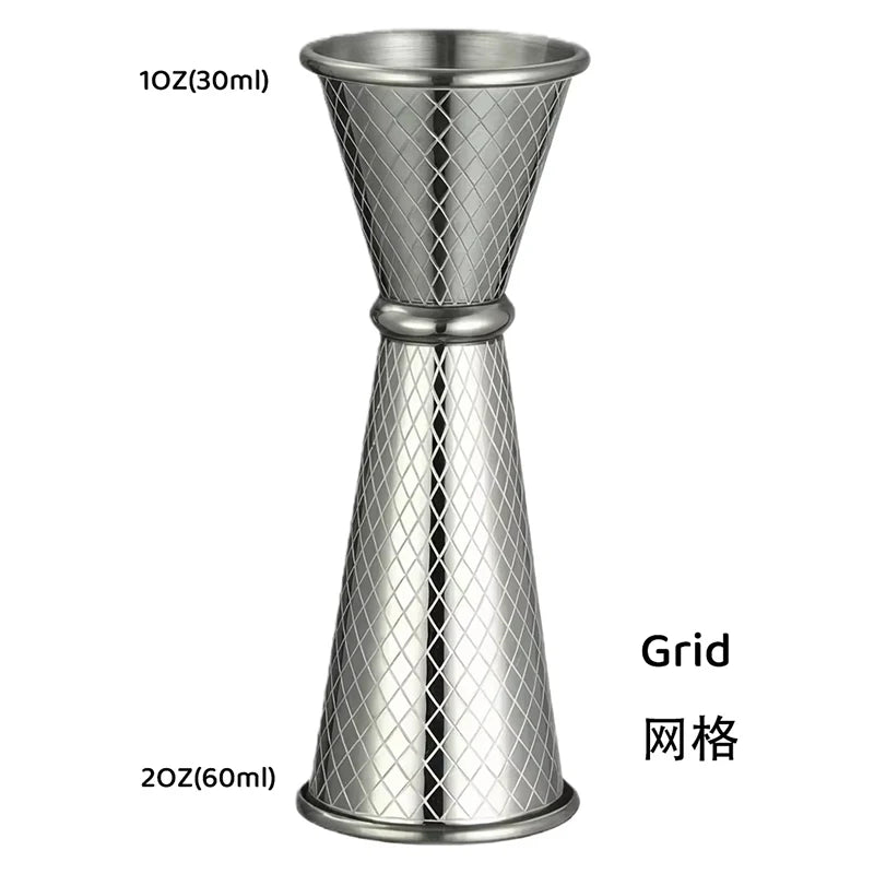 Double Jigger for Bartending, Cocktail Jigger 2 oz 1 oz | Cocktail Measuring Cup Japanese Jigger Shot Measure Jiggers