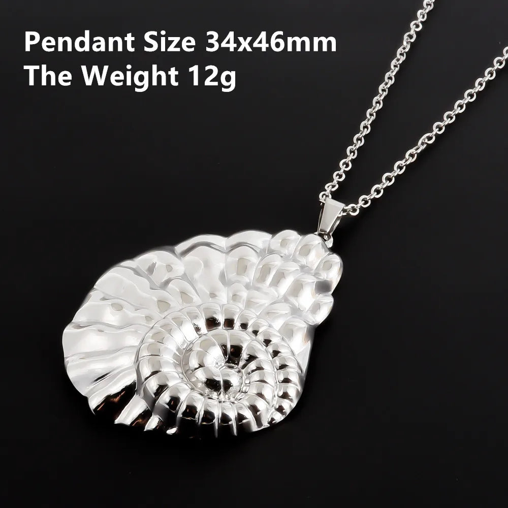 1Pc Stainless Steel Summer Sea Animal Aesthetic Women Grunge Necklaces Cute Ocean Hippocampus Seahorse Pendant Collares Jewelry