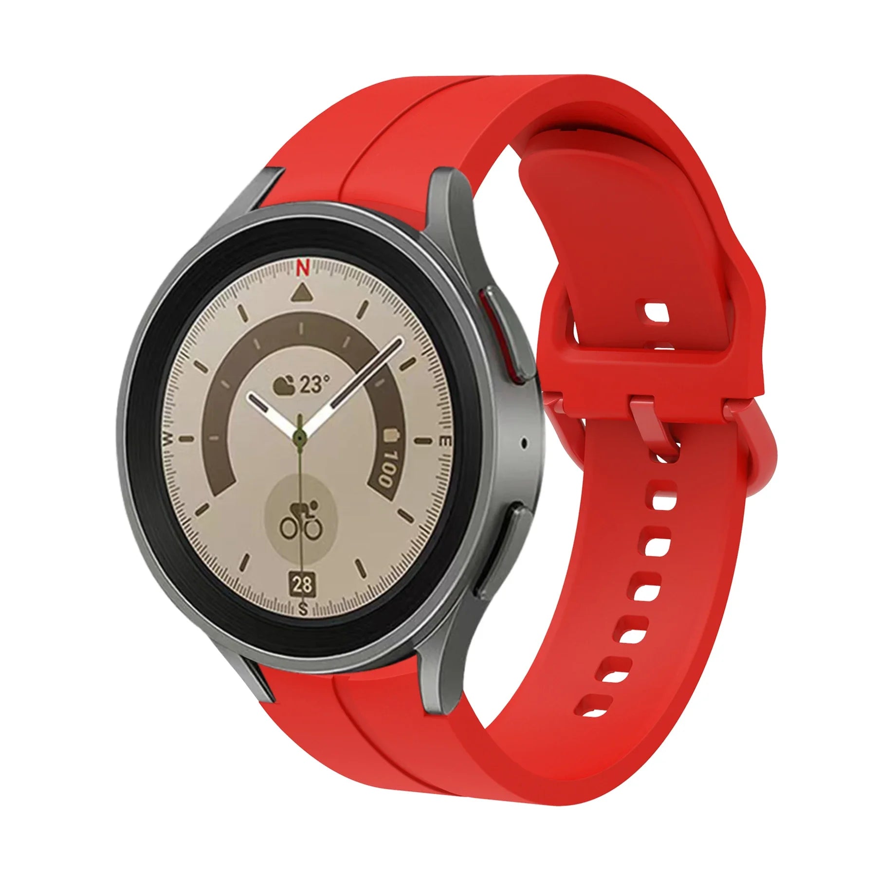 No Gap Silicone Strap For Samsung Galaxy Watch 6/4 Classic 47mm/43mm 5 Pro 45mm Bracelet Band For Galaxy Watch 7/6/5/4 40mm 42mm