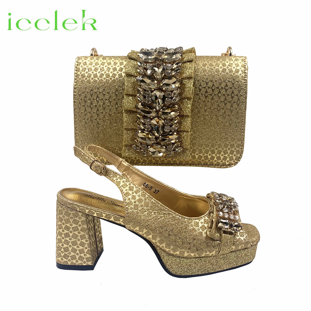 2026 Elegant Wine Peep-Toe Women Heels Pumps for Italian Matching Party Shoes and Bags Set for Parties with Diamond Accents