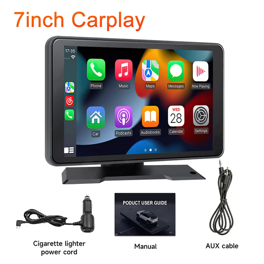 7/9/10.26 Inch Universal Portable Carplay Android Auto for Car Screen Wireless Carplay Screen Wireless Car Stereo Radio 1 2 din