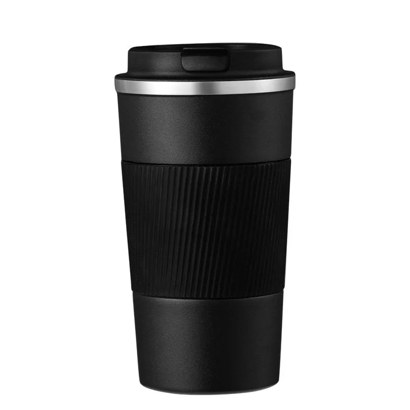 380/510ML Leak_Proof Travel Thermo Cup Stainless Steel Thermo Cafe Coffee Mug Car Thermos Mug for Tea Water Coffee Double