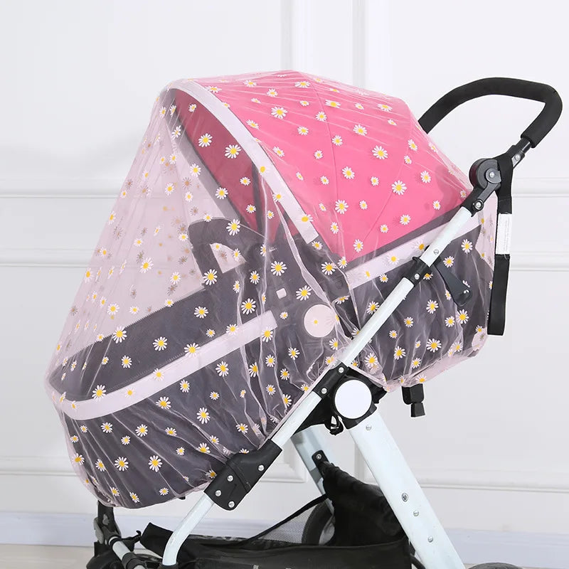 Summer Stroller Mosquito Net Full Cover Baby Cart Mosquito Net Universal Pram Buggys Insect Fly Protection Stroller Accessories