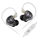 KZ Gale Earphone Gaming and Music Headset Dynamic Driver Detachable Design Enhances , Bass Performance for A More