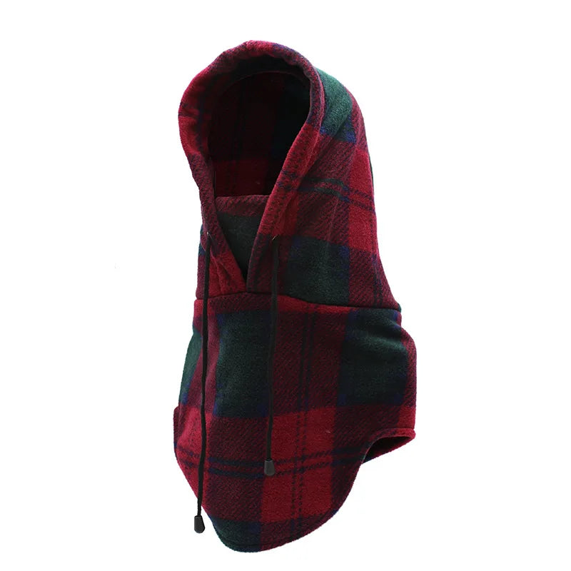 Winter Thermal Fleece Hat Hooded Outdoor Windproof Skiing Sport Men Women Neck Warmer Balaclava Cycling Face Mask Masked Caps