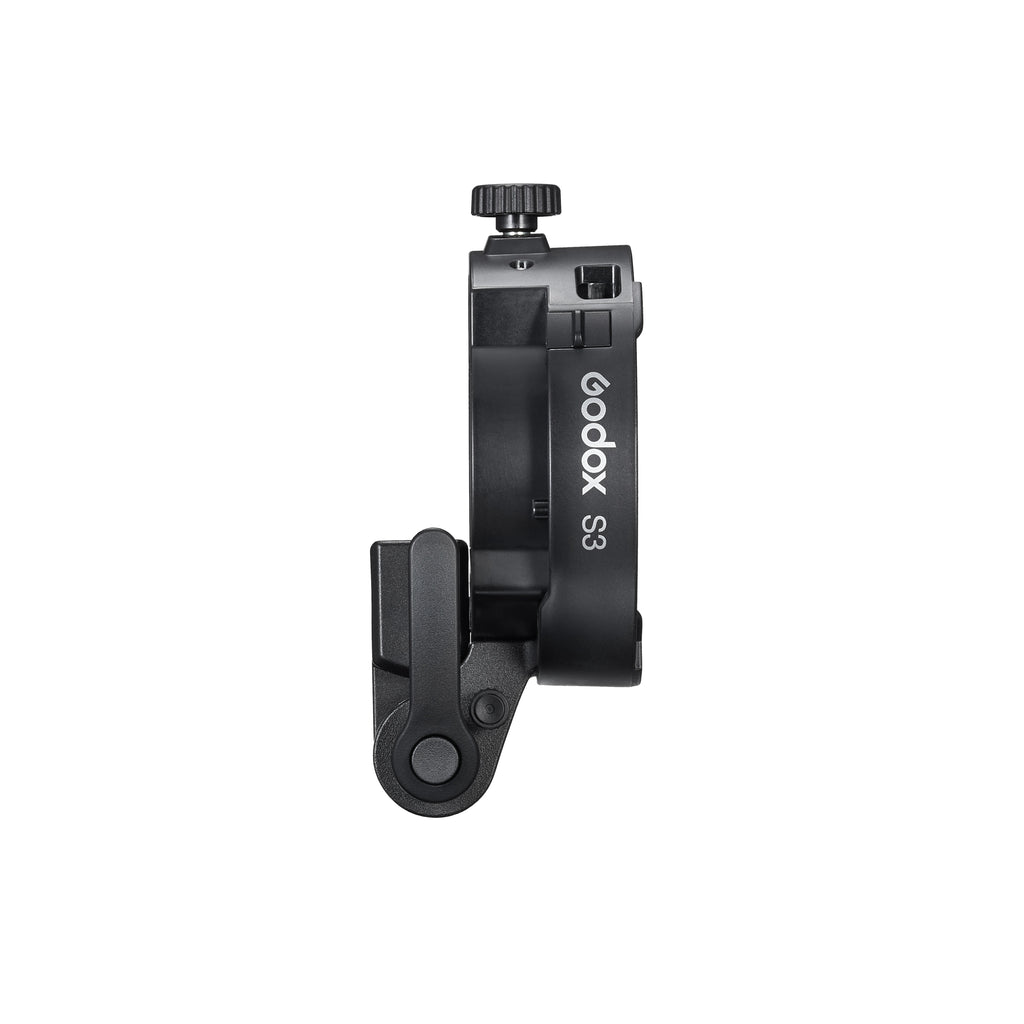 Godox S3 Speedlite Bracket with Bowens Mount for On-camera Flash V100 V860 AD200Pro II Accessories