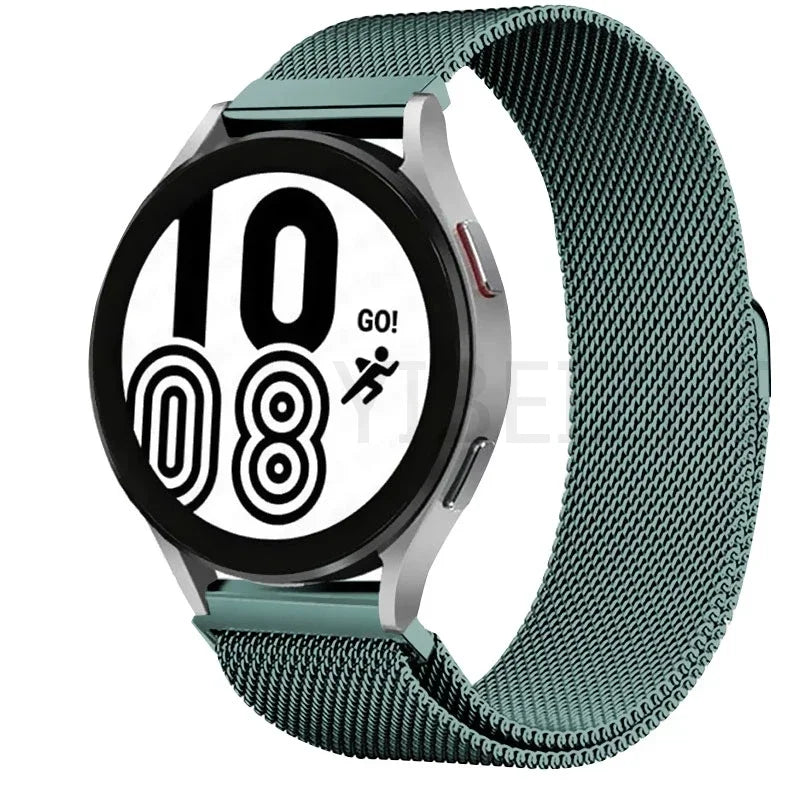 Milanese Loop band For Samsung Galaxy watch 6 5 4 classic Metal strap 20mm 22mm bracelet huawei gt/Amazfit GTS 4/GTR 2e/Bip 3-5