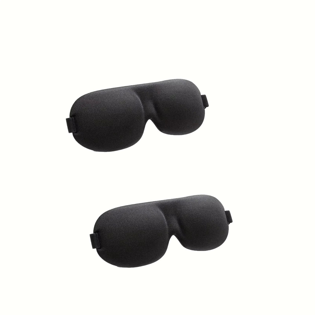 1pc Unisex Sleep Mask, 3D Light Blocking Eye Mask, Comfortable Polyester, Ideal for Supine and Side Sleepers Eyepatch