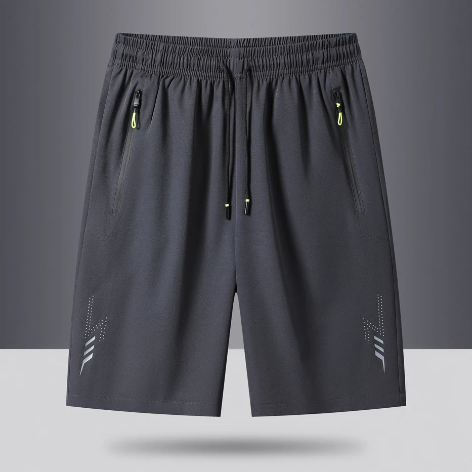 New For 2025 Summer Men'S Beach Quick Dry Running Sports Board Black Shorts Casual Oversize 8XL 7XL Pants Trouers