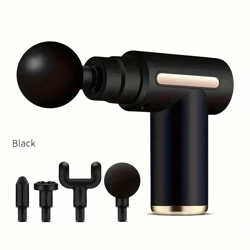 Deep Muscle Massage Gun Portable, Fascia Vibration Gun for Body Neck Back Relaxation, Fitness Slimming Tool