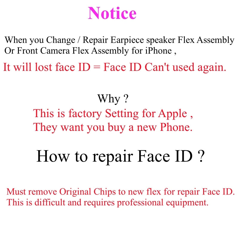 1pcs Earpiece Sensor For iphone 13 14 Pro Max 15 16 Plus Mini Proximity Mic No Ear Speaker Microphone Replacement Part
