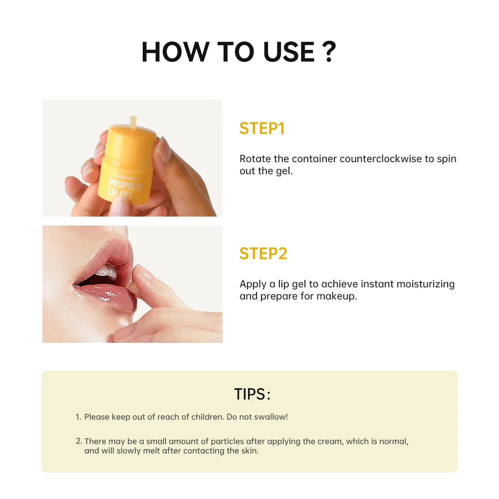 Honey Lip Balm Moisturizing Lip Mask Nourishing Anti-wrinkle Anti-cracking Unisex Lip Care Makeup Lip Lines Exfoliating