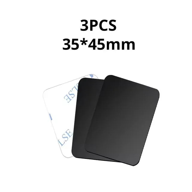 1/3/5Pcs Metal Plate Disk for Magnet Car Phone Holder Round Iron Sheet Stickers Car Magnetic Phone Stand Mount Accessories