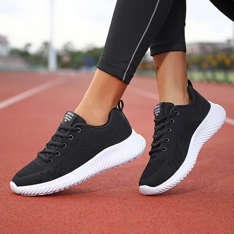 Women Sneaker Breathable Casual Running Sports Shoes Summer 2024 Jogging Walking Shoes Ladies Platform Sneakers Female Shoes