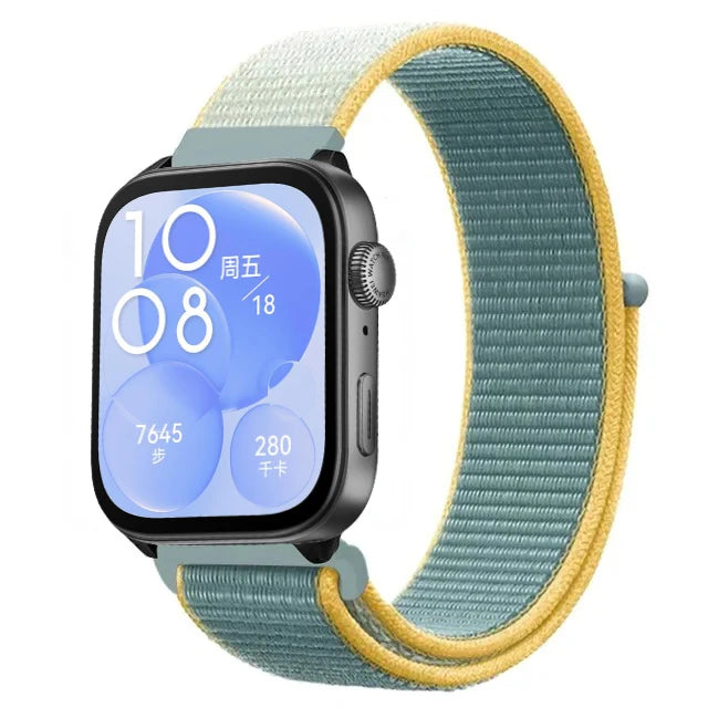 Nylon Loop Strap For Huawei Watch Fit 5/4/3 Sport Breathable Replacement Bracelet Wristband Huawei Watch Fit 4 5 Pro Accessories