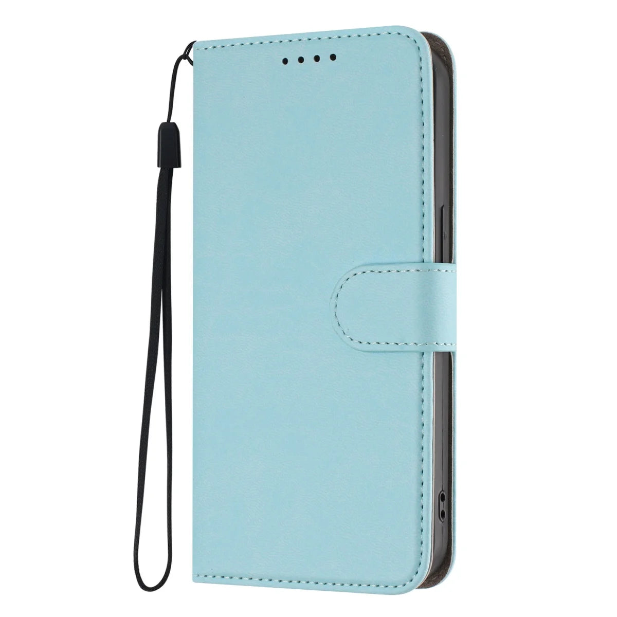 For iPhone 17 18 Pro Max Solid Color Luxury Leather Flip Case on For iPhone 17 16 15 14 13 12 Pro Max Plus Air 16E Wallet Cover