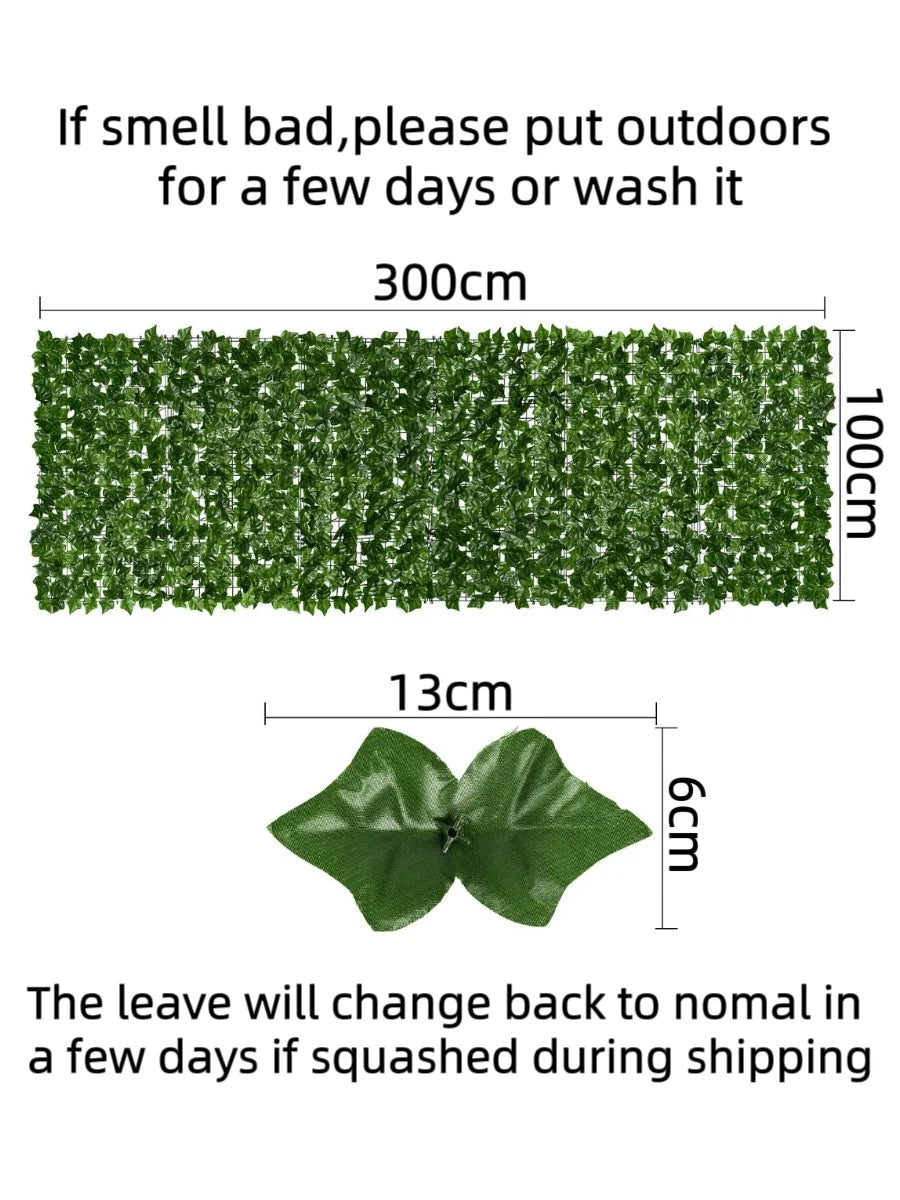 Artificial Ivy Screen – Five Size Options