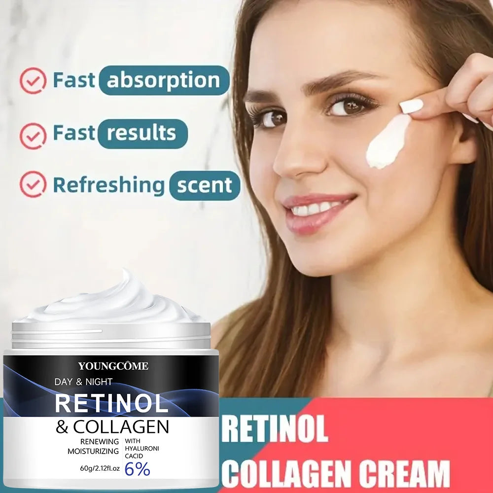 Retinol Face Cream Anti-wrinkle  Moisturizing Brightening Hydrating Smooth Wrinkles Firming Facial Face Brighten Skin Skin Care