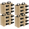 4/8Pcs Portable Canopy Water Weight Bag 88lbs Tent Water Weights with Fastening Straps Quick Installation Awning Leg Weights