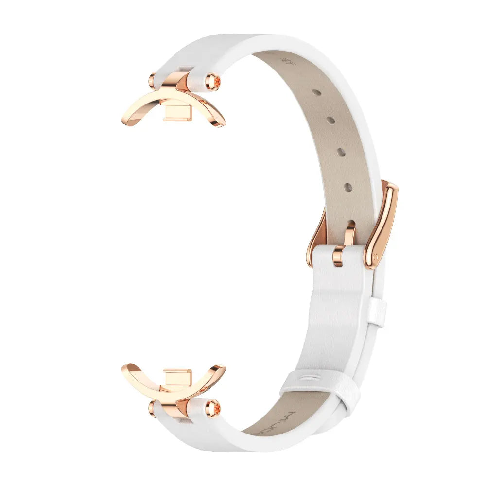 Mi Band 9 10 8 7 6 5 Strap for Xiaomi Smart Band 8 Bracelet NFC Global Version Leather Watch Band Mi 8 Wristband Miband 9 10