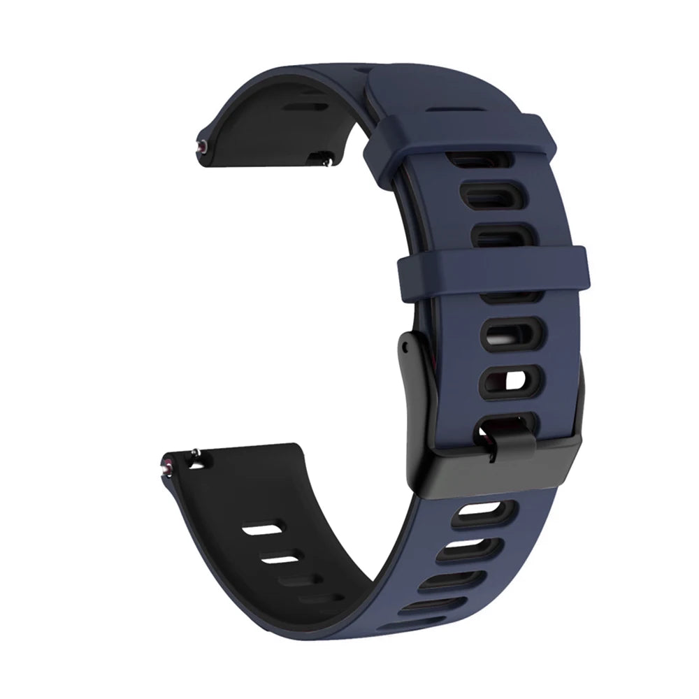20mm 22mm Silicone Strap For Garmin Venu 3 Band Forerunner 265 255 245 165 Music Vivoactive 4 Bracelet For Garmin Venu Sq 2 Plus