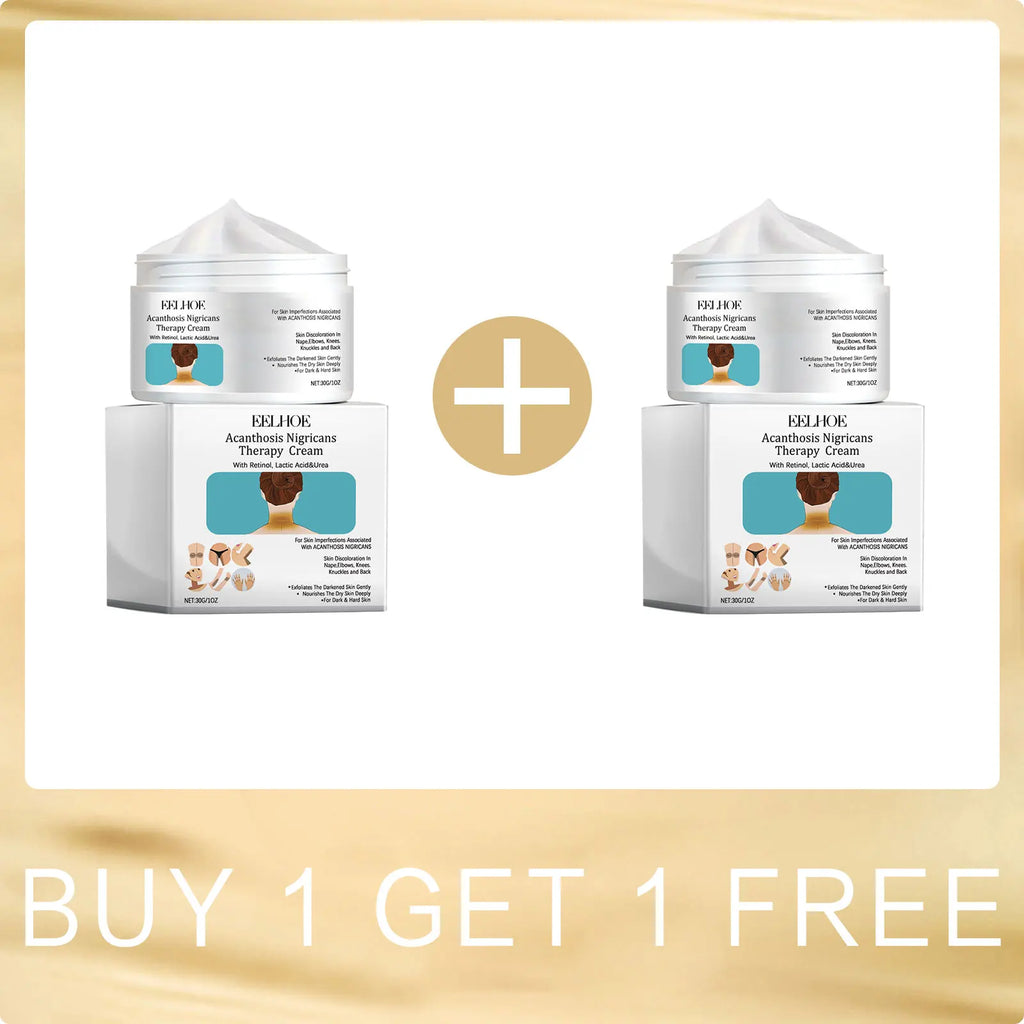 EELHOE Acanthosis Nigricans Therapy Cream Neck Arm Knee Joint Underarm Whitening Nourish Body Care Set Acantosis Nigricans Cream