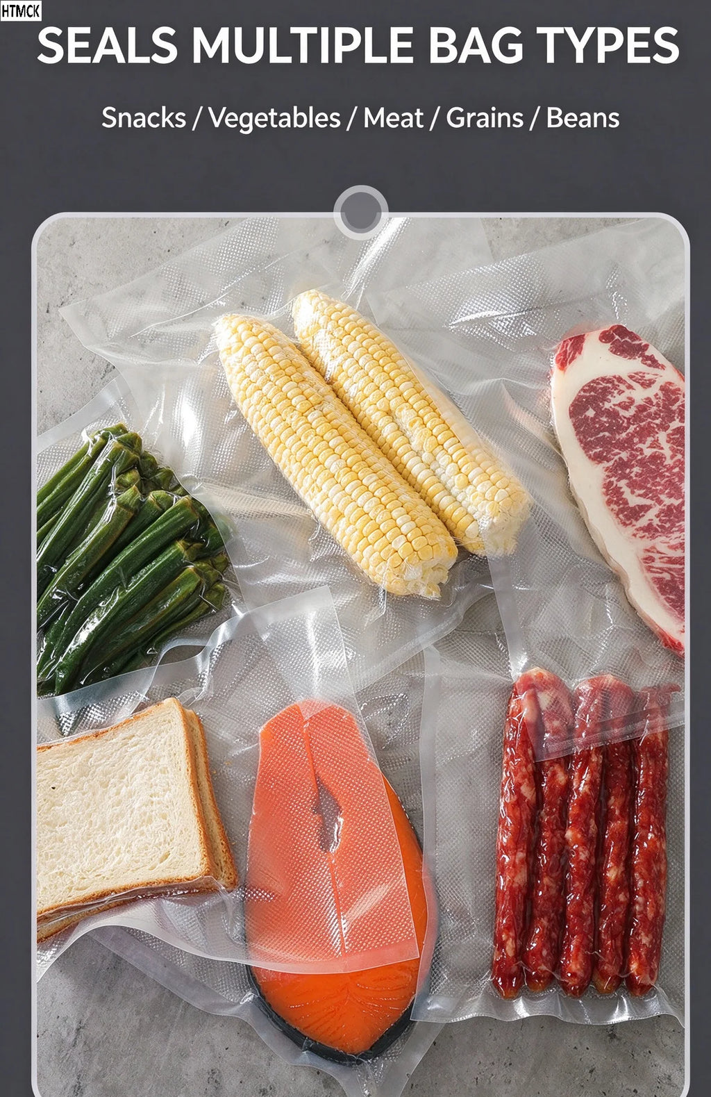 Mini Food Vacuum Sealer – Green or White