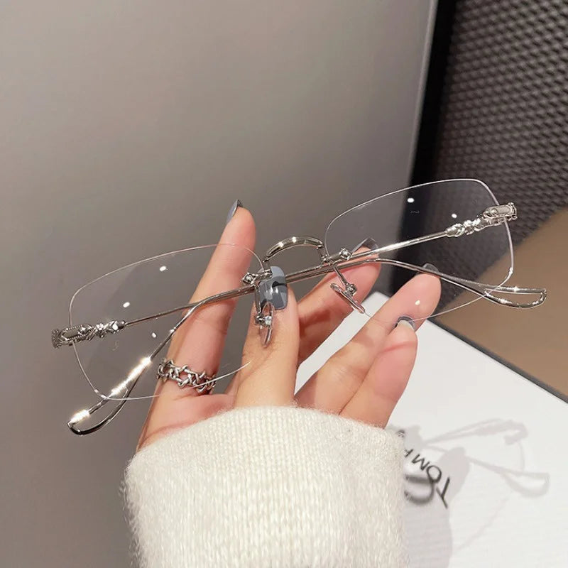 Anti Blue Light Blocking Glasses for Women Men Clear Anti Radiation Filter Glasses